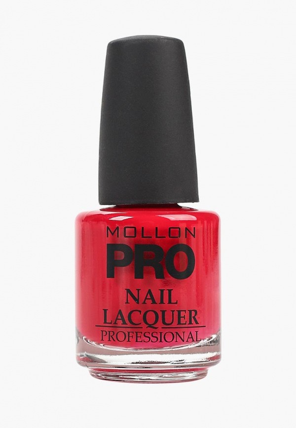 

Лак для ногтей Mollon Pro, Красный, с закрепителем HARDENING NAIL LACQUER №007 15 мл