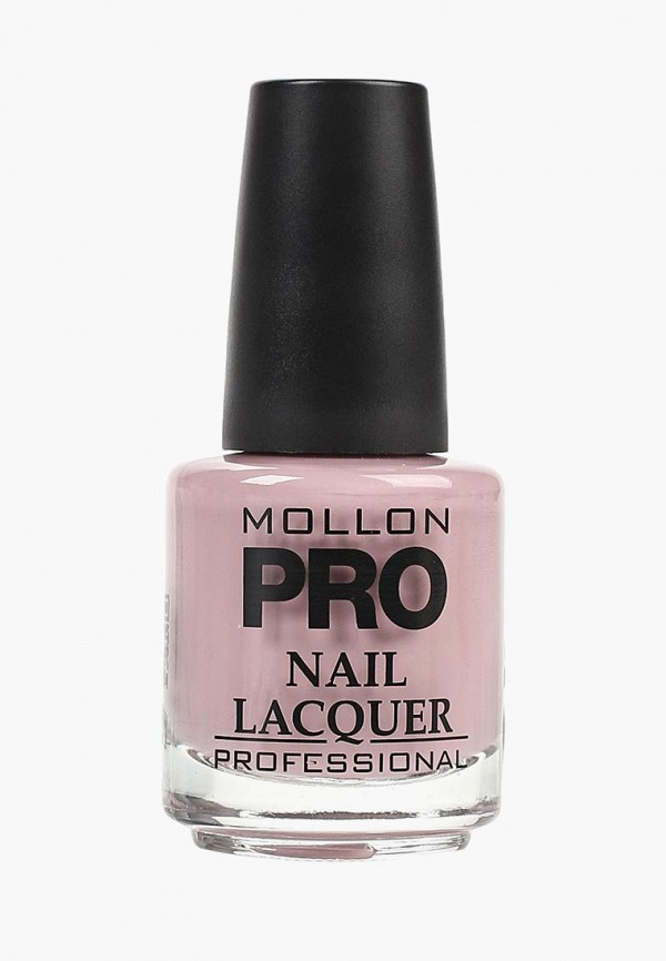 

Лак для ногтей Mollon Pro, Розовый, с закрепителем HARDENING NAIL LACQUER №185 15 мл