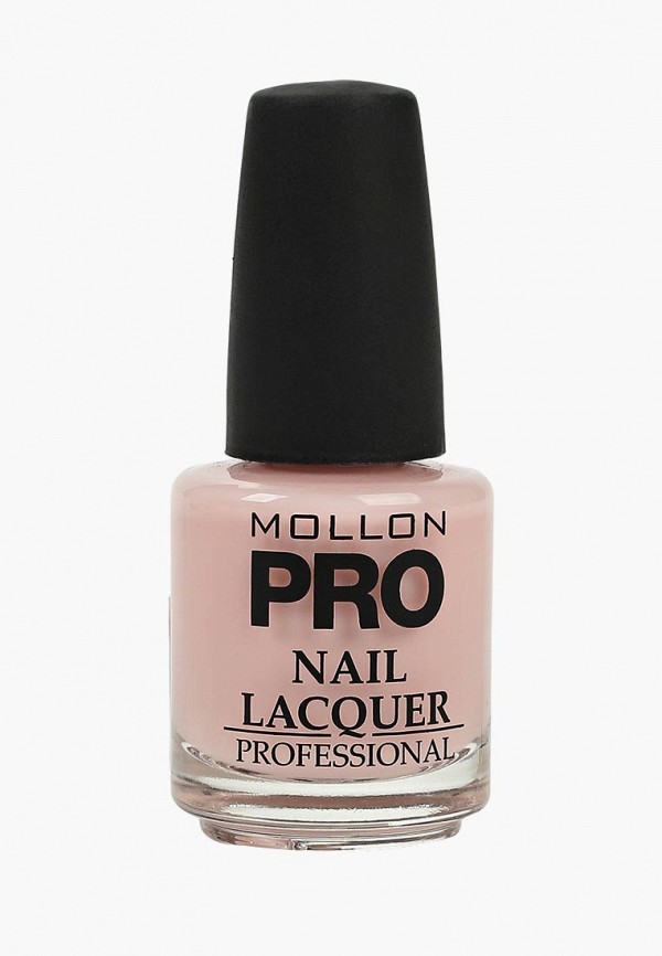 

Лак для ногтей Mollon Pro, Розовый, с закрепителем HARDENING NAIL LACQUER №005 15 мл