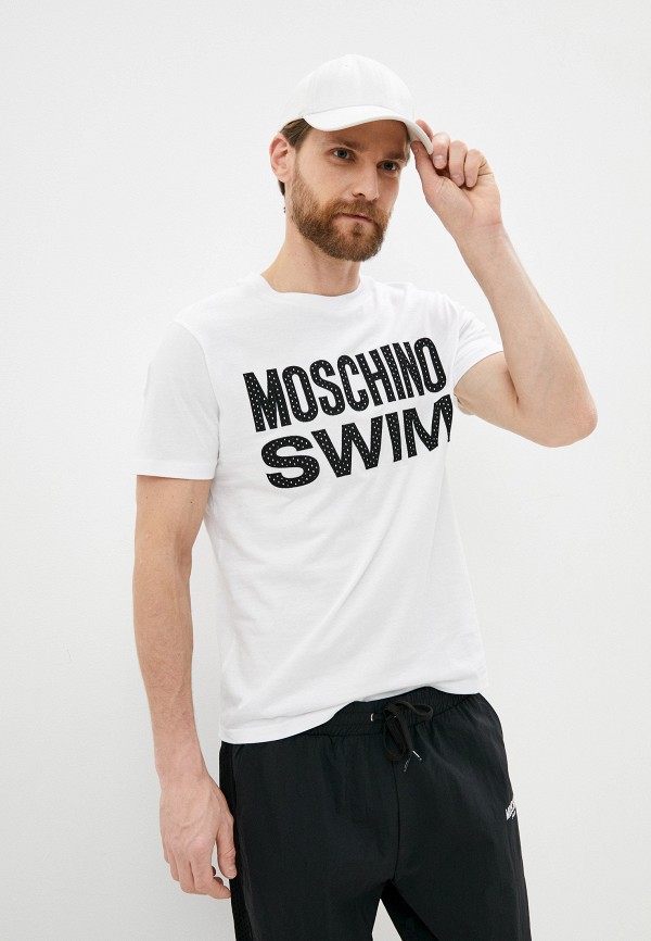 

Футболка Moschino Swim, Белый