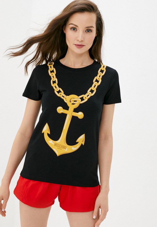 

Футболка Moschino Swim, Черный