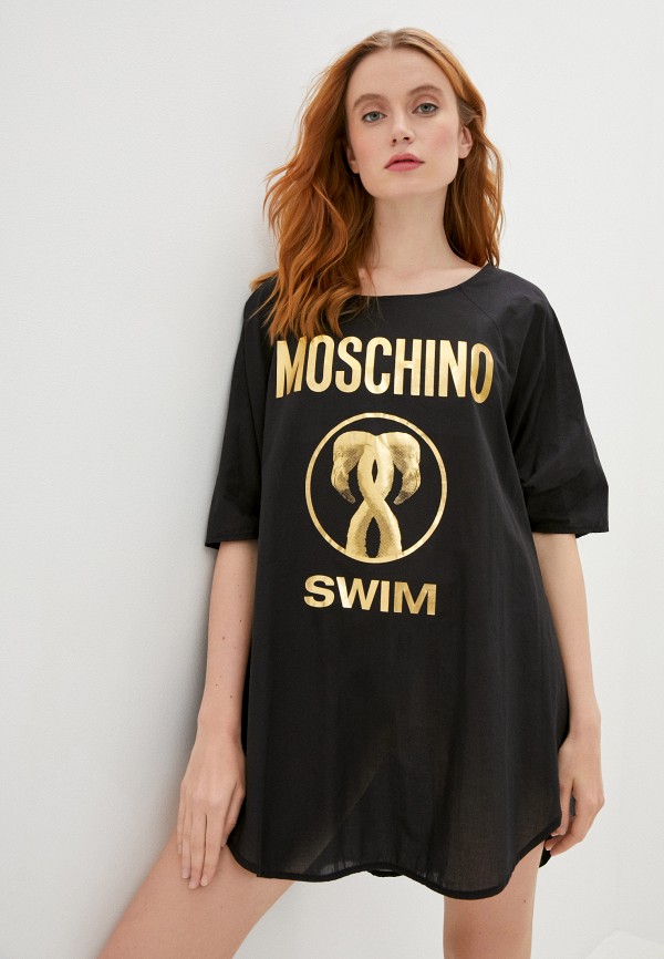 

Туника пляжная Moschino Swim, Черный