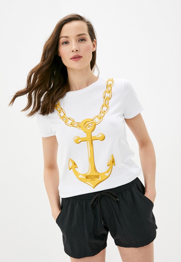 

Футболка Moschino Swim, Белый