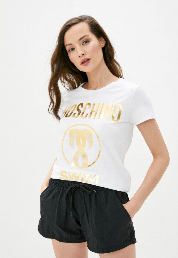 

Футболка Moschino Swim, Белый