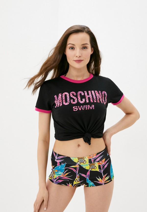 

Футболка Moschino Swim, Черный