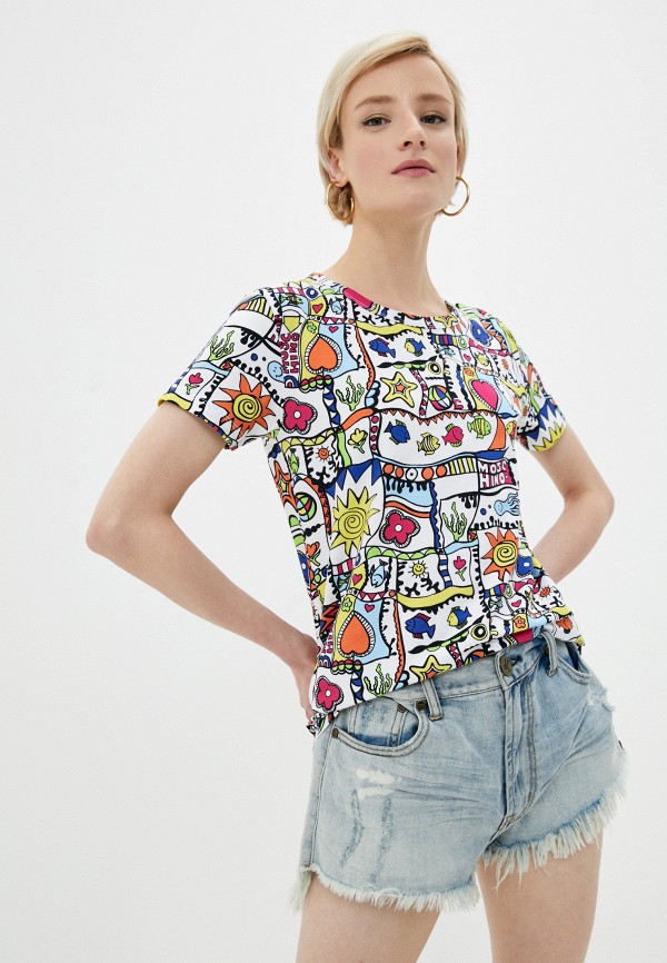 

Футболка Moschino Swim, Разноцветный