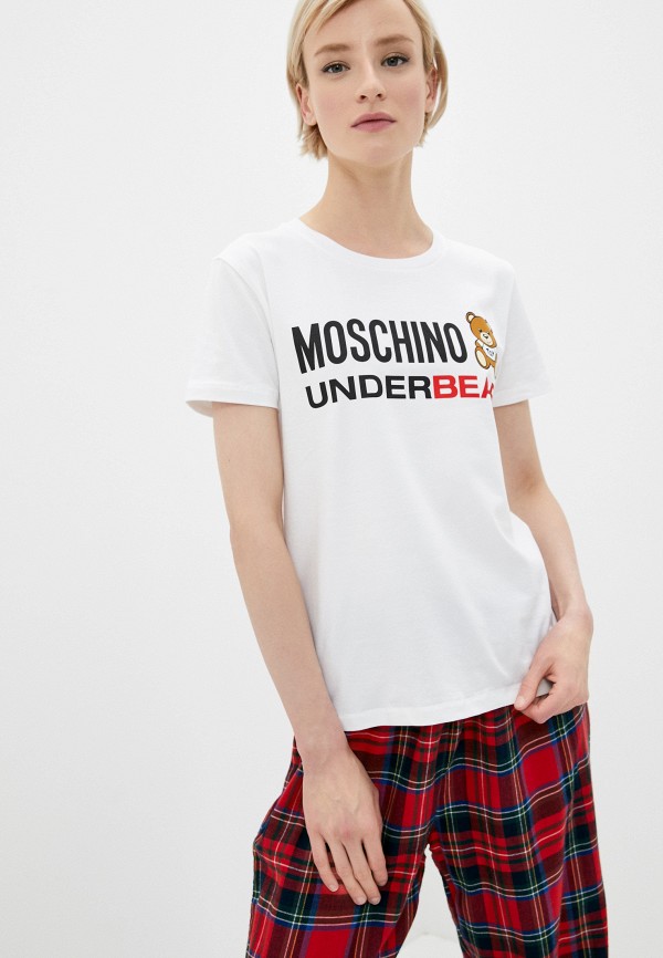 

Футболка Moschino Swim, Белый