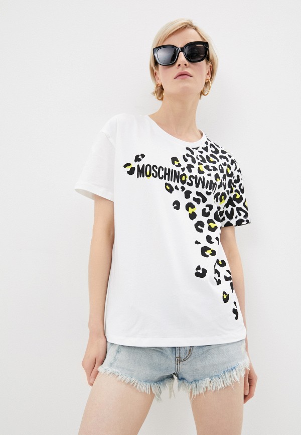 

Футболка Moschino Swim, Белый