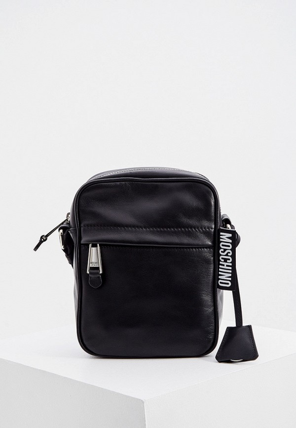 

Сумка Moschino Couture, Черный, с брелоком