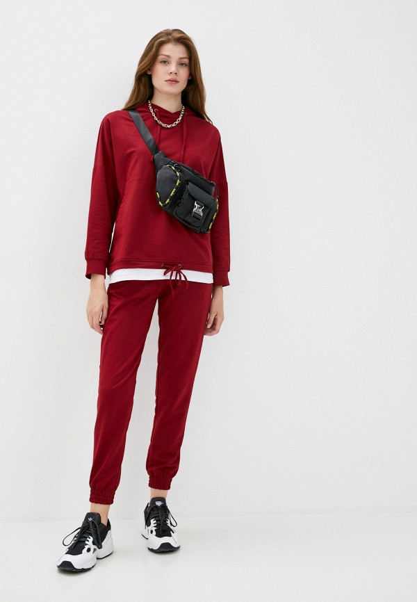 

Костюм спортивный Moda Sincera, Бордовый