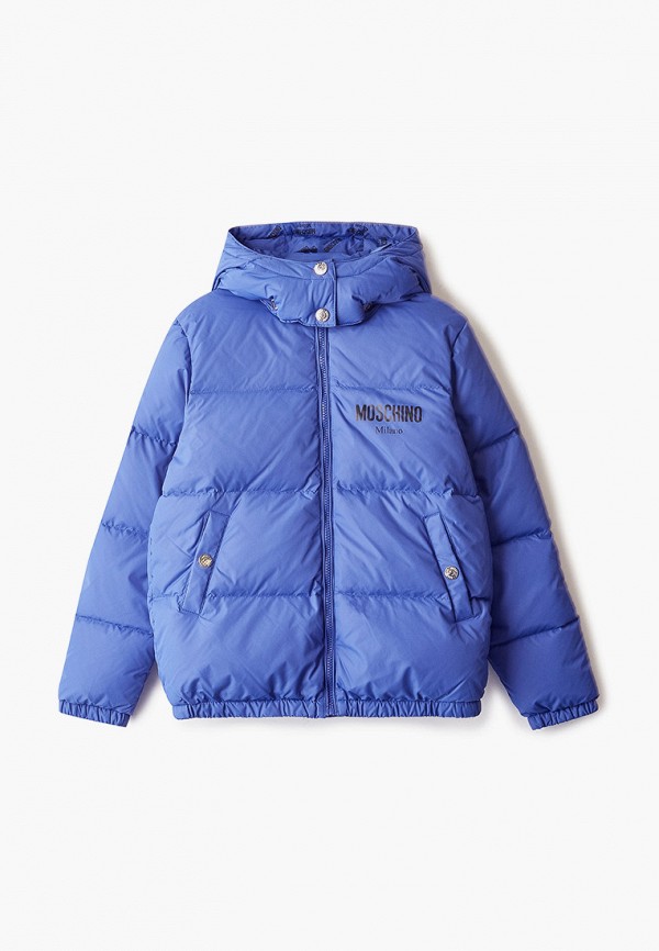 

Пуховик Moschino Kid, Синий