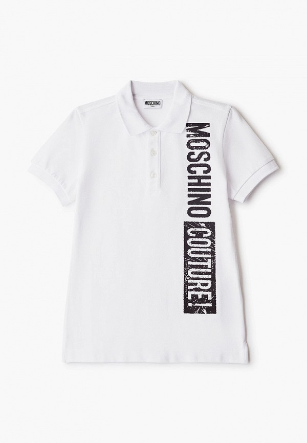 

Поло Moschino Kid, Белый