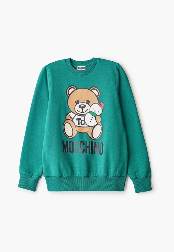 

Свитшот Moschino Kids, Зеленый