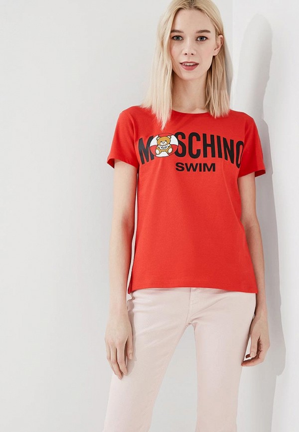 

Футболка Moschino, Красный