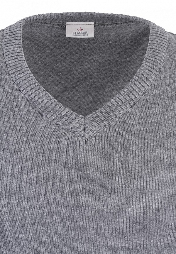 Пуловер для мальчика Stenser цвет серый  Фото 3