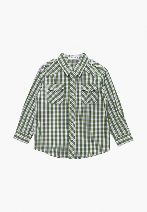 Рубашка для мальчика Incity цвет зеленый 