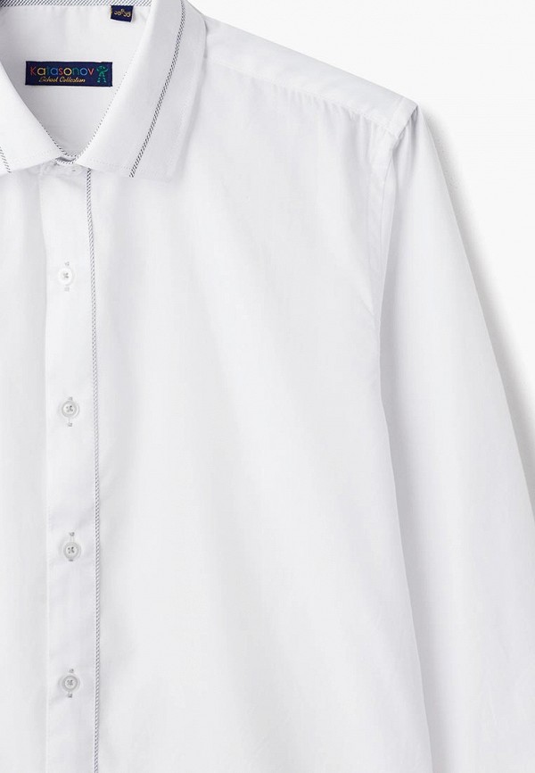 Рубашка для мальчика Katasonov цвет белый  Фото 3