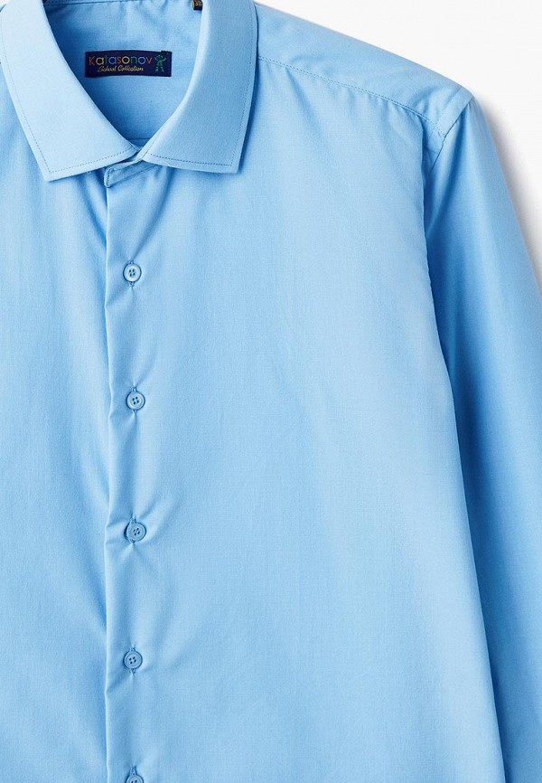 Рубашка для мальчика Katasonov цвет синий  Фото 3