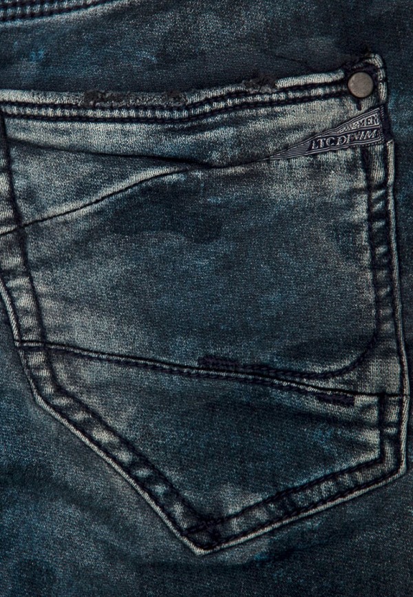 Шорты для мальчика джинсовые Le Temps des Cerises цвет синий  Фото 3