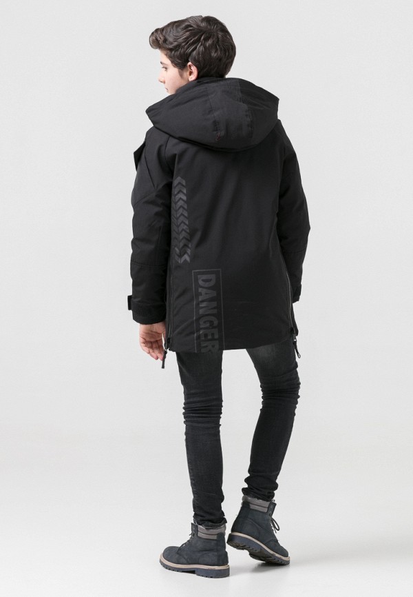 Куртка для мальчика утепленная Jan Steen цвет черный  Фото 4