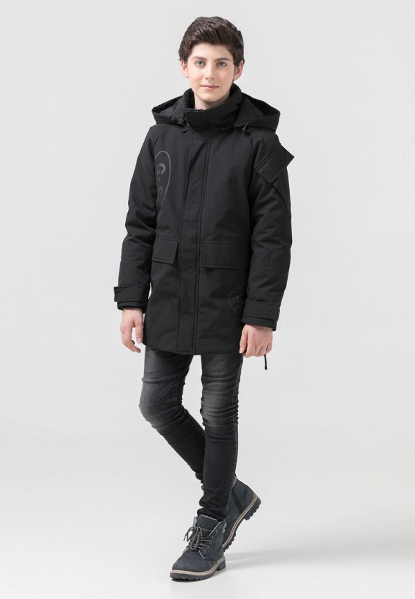 Куртка для мальчика утепленная Jan Steen цвет черный  Фото 3