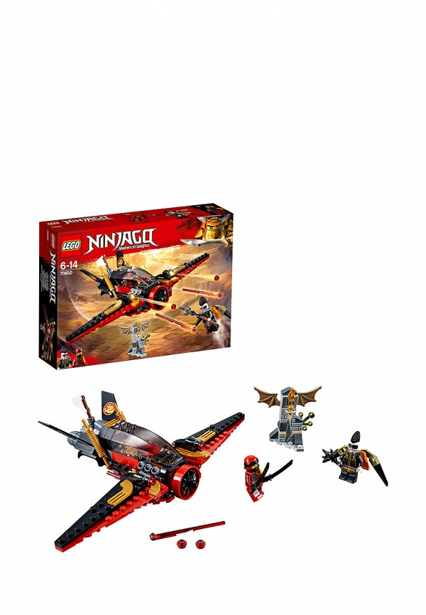 

Конструктор NINJAGO LEGO, Разноцветный, Крыло судьбы 70650
