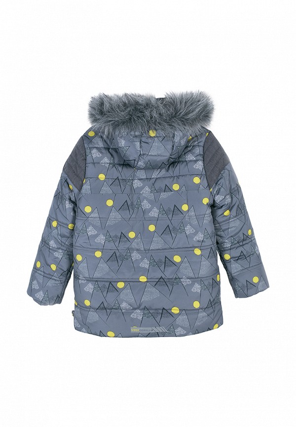 Куртка для мальчика утепленная Coccodrillo цвет серый  Фото 2