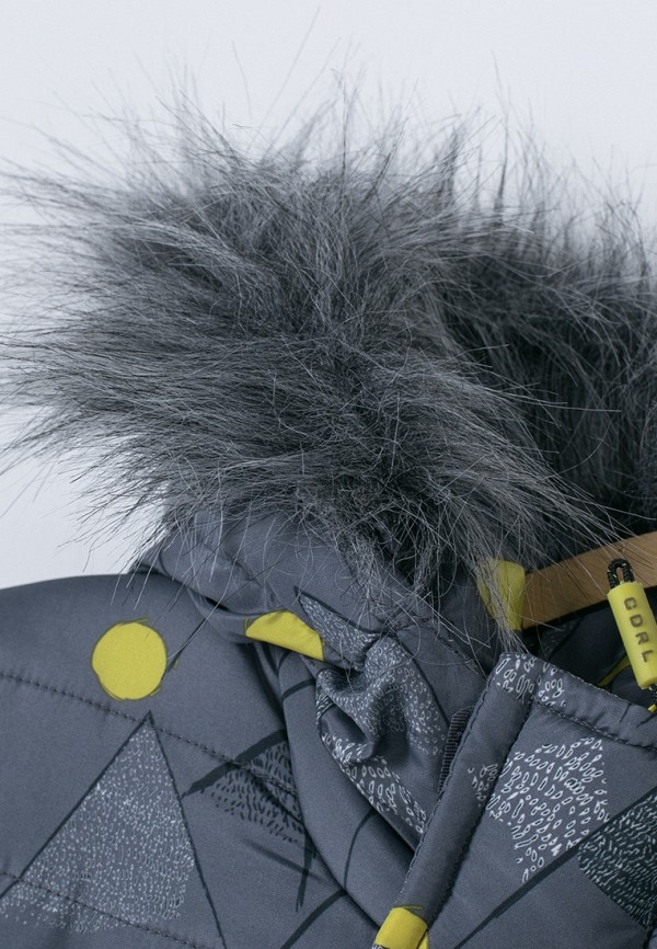 Куртка для мальчика утепленная Coccodrillo цвет серый  Фото 4