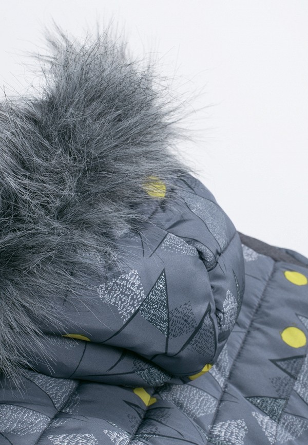 Куртка для мальчика утепленная Coccodrillo цвет серый  Фото 6