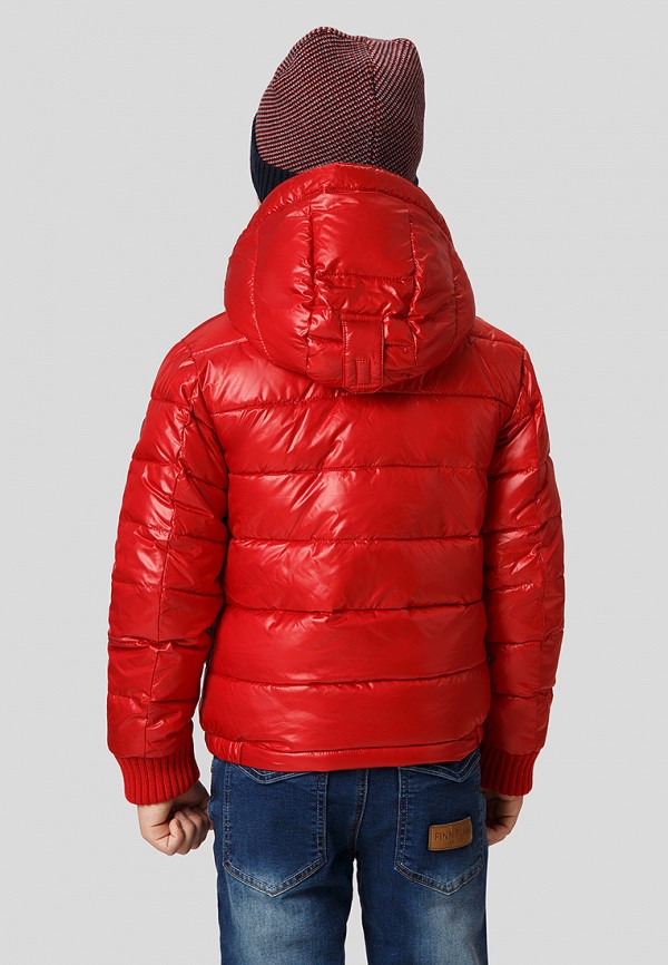 Куртка для мальчика утепленная Finn Flare цвет красный  Фото 5