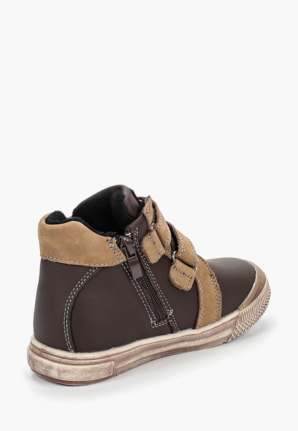 Ботинки для мальчика Капитошка цвет коричневый  Фото 3