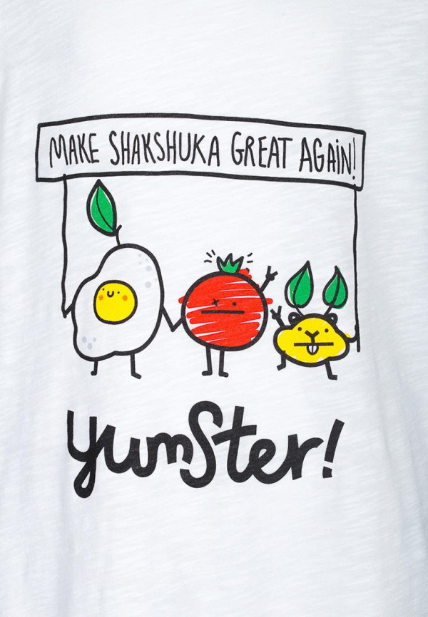 

Футболка Yumster, Белый, Yumster MP002XB00C02