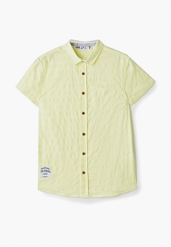 Рубашка для мальчика Infunt цвет желтый 