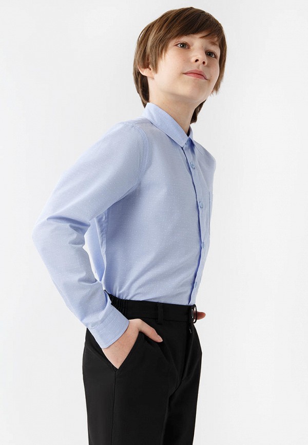 Рубашка для мальчика Finn Flare цвет голубой  Фото 5