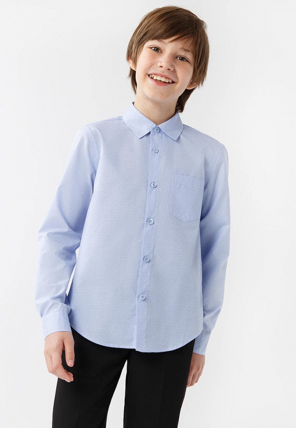 Рубашка для мальчика Finn Flare цвет голубой  Фото 2