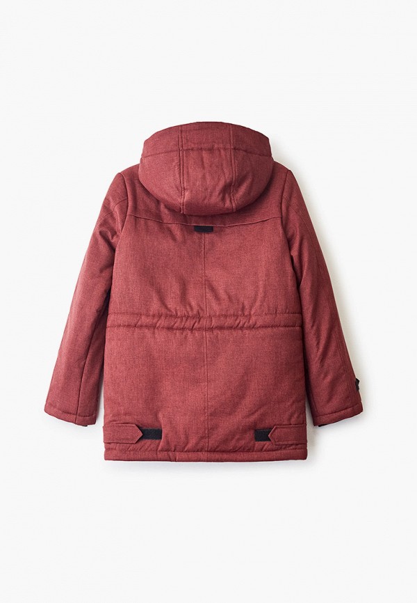 Куртка для мальчика утепленная RionaKids цвет бордовый  Фото 2