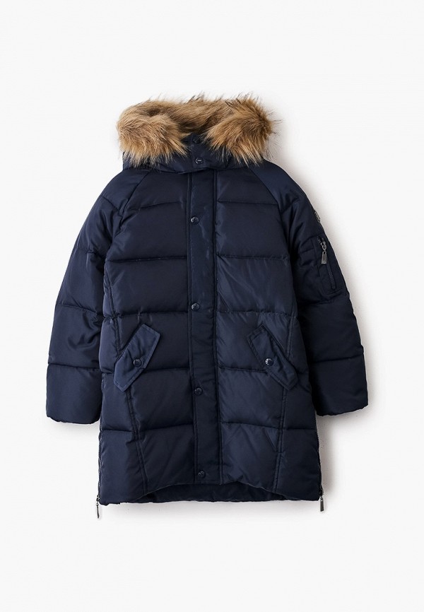 

Пуховик Alessandro Borelli Milano, Синий