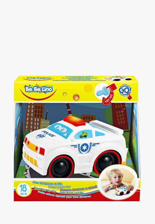 

Игрушка BeBeLino, Белый, Сенсорная полицейская машина