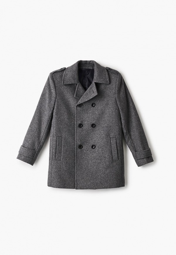 Пальто для мальчика Smith's brand цвет серый 
