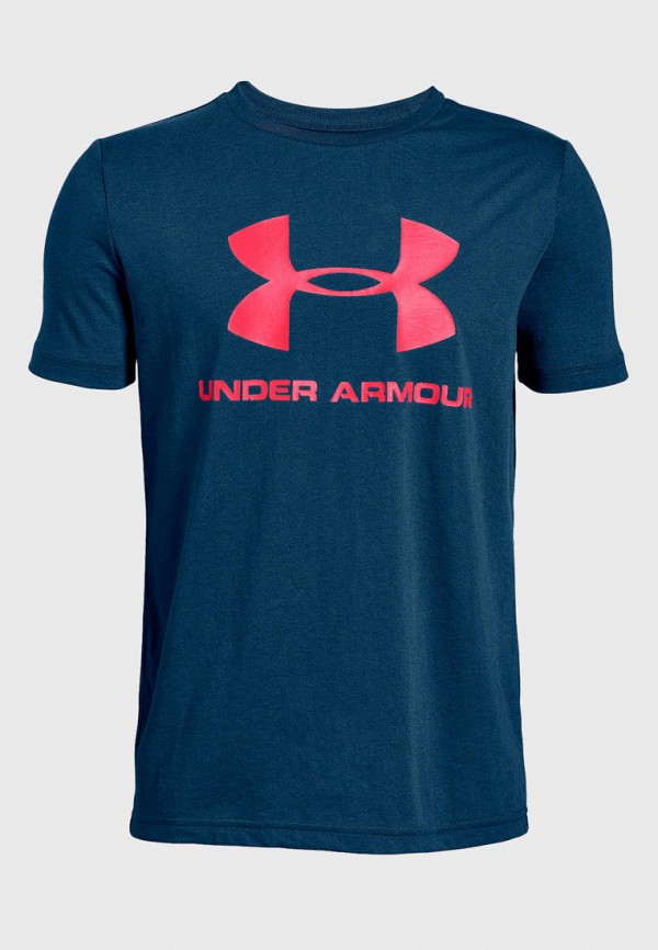 

Футболка спортивная Under Armour, Синий, Sportstyle Logo SS