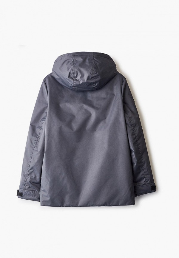 Куртка для мальчика утепленная АксАрт цвет серый  Фото 2