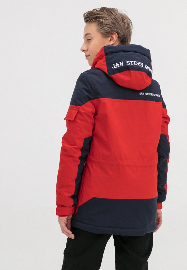 Куртка для мальчика утепленная Jan Steen цвет красный  Фото 4