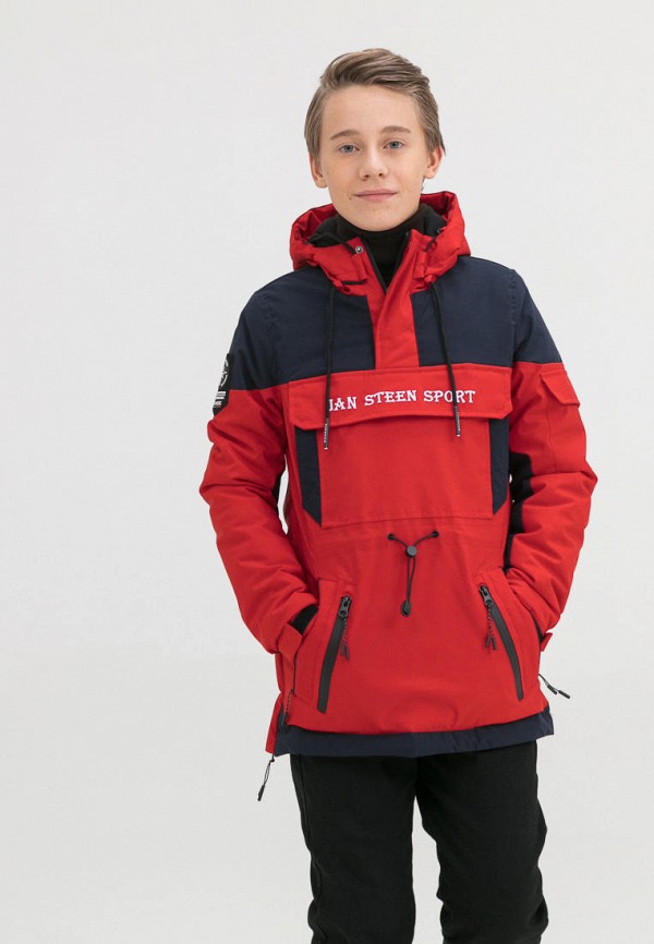 Куртка для мальчика утепленная Jan Steen цвет красный  Фото 3