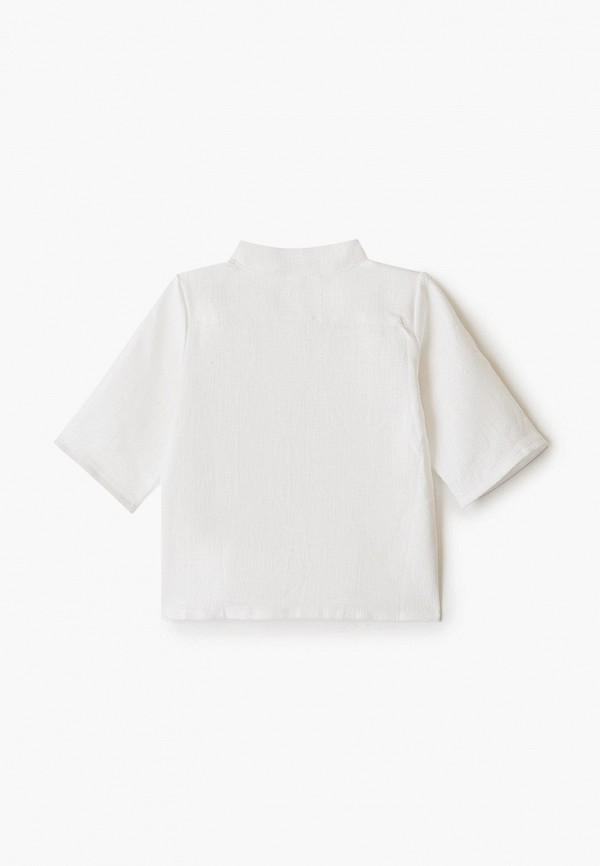Рубашка для мальчика Лапушка цвет белый  Фото 2
