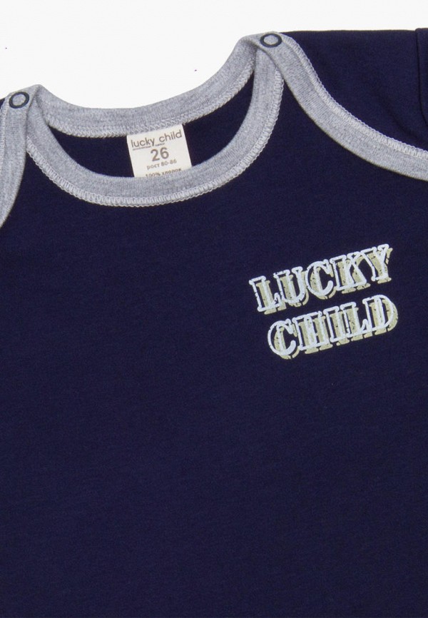 Боди Lucky Child синий, размер 56, фото 2