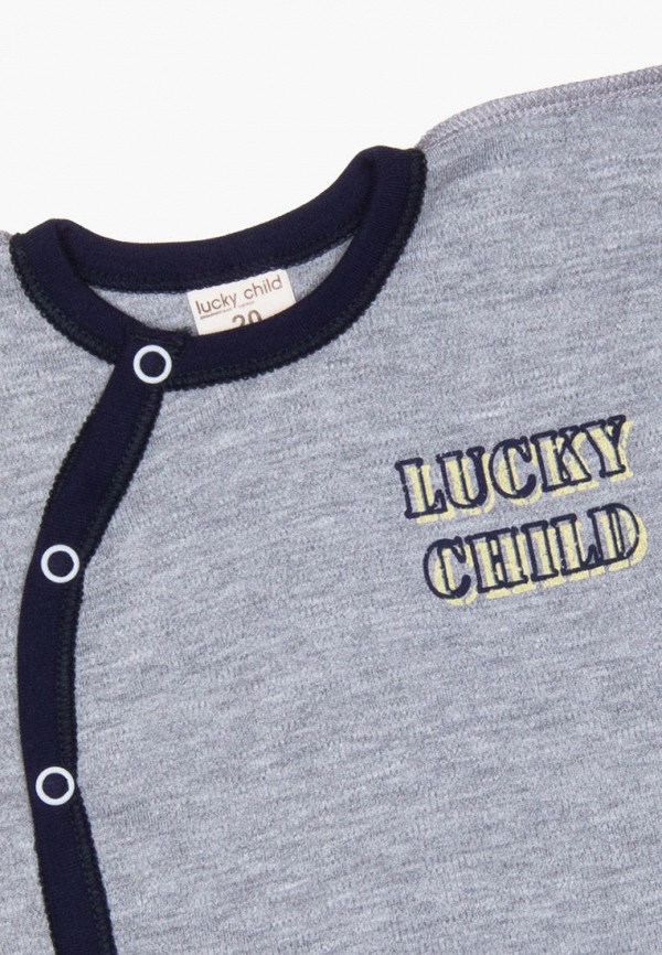 

Распашонка Lucky Child, Серый