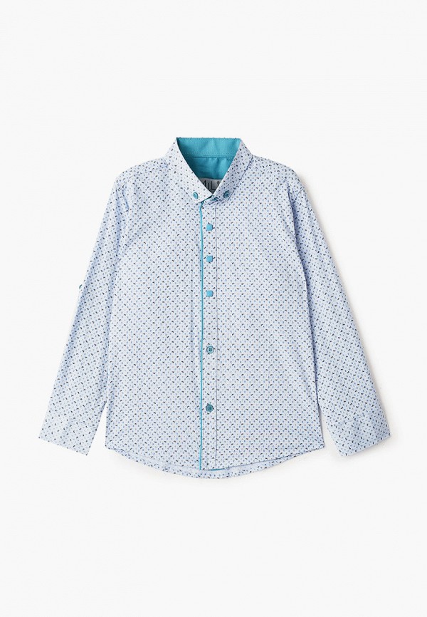 Рубашка для мальчика MiLi цвет голубой 