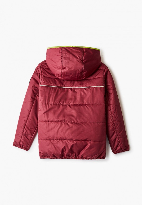 Куртка для мальчика утепленная Талви цвет бордовый  Фото 2