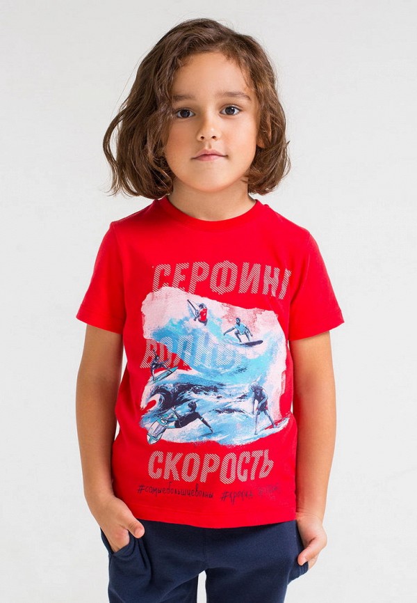 

Футболка Crockid, Красный