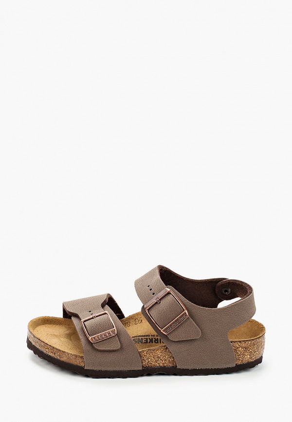 

Сандалии Birkenstock, Коричневый, New York Kids BF Nubuck Mocha N
